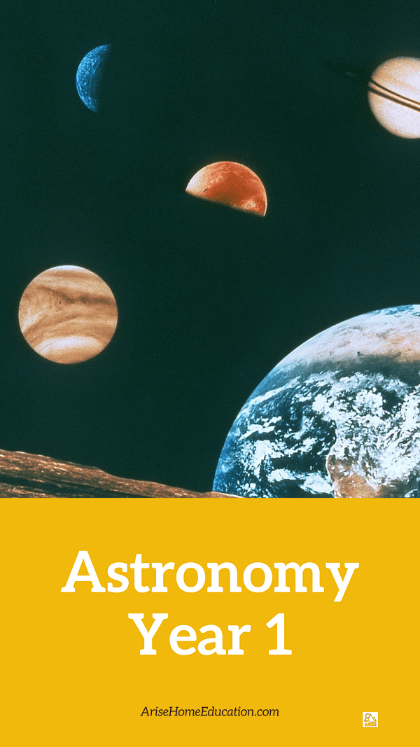 High School GCSE Astronomy Year 1 Arise Home Education