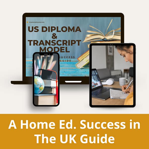 image of Home Educationsuccess itn he UK Guide a 3 module course by AriseHomeEducation.com & AriseHELearning.com