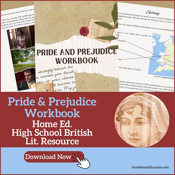 Pride and Prejudice Literature Study Workbook