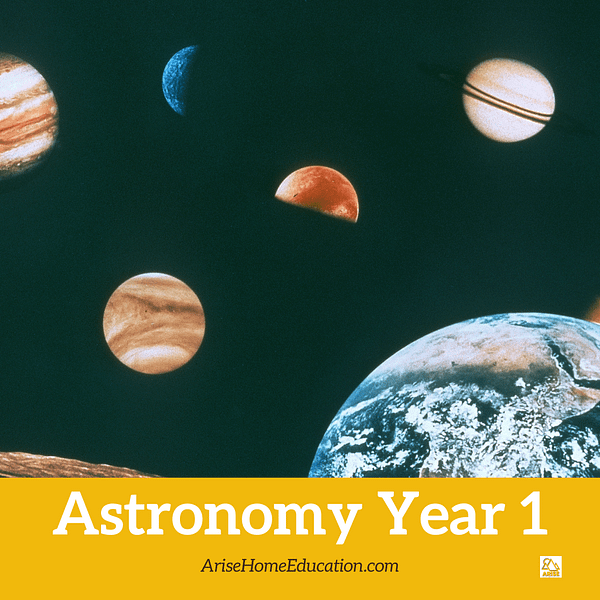 High School GCSE Astronomy Year 1 Arise Home Education